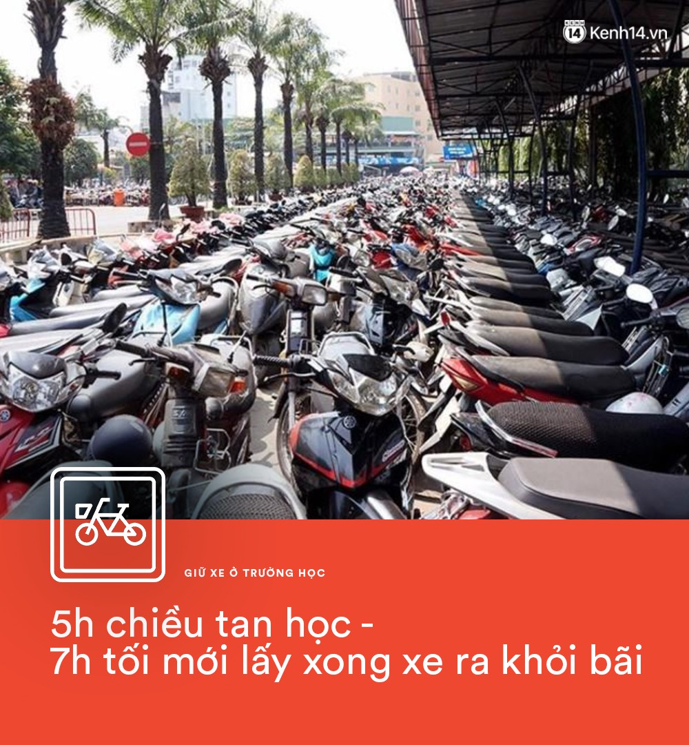 Có một nỗi ám ảnh mang tên bãi giữ xe ở trường: 5h tan học, 7h tối mới lấy được xe về! - Ảnh 7.