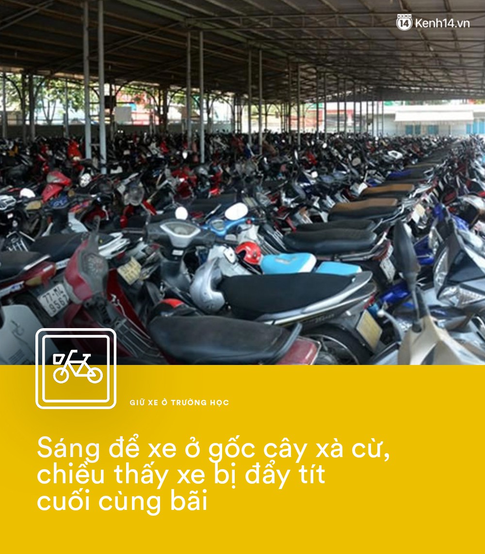 Có một nỗi ám ảnh mang tên bãi giữ xe ở trường: 5h tan học, 7h tối mới lấy được xe về! - Ảnh 5.