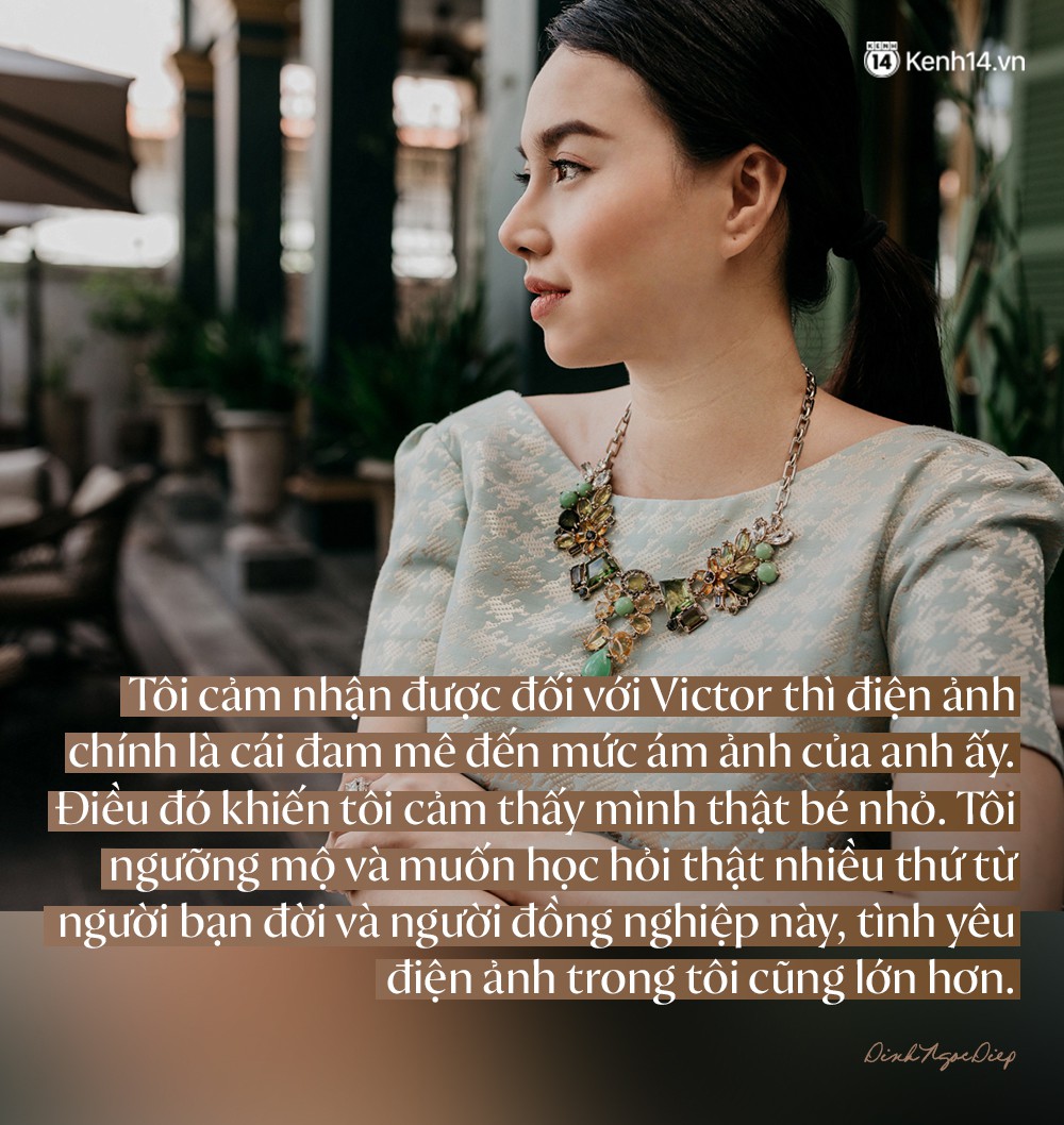 Đinh Ngọc Diệp: Tôi không phải là đam mê của Victor Vũ! - Ảnh 6. Đinh Ngọc Diệp: Tôi không phải là đam mê của Victor Vũ! - Ảnh 6.