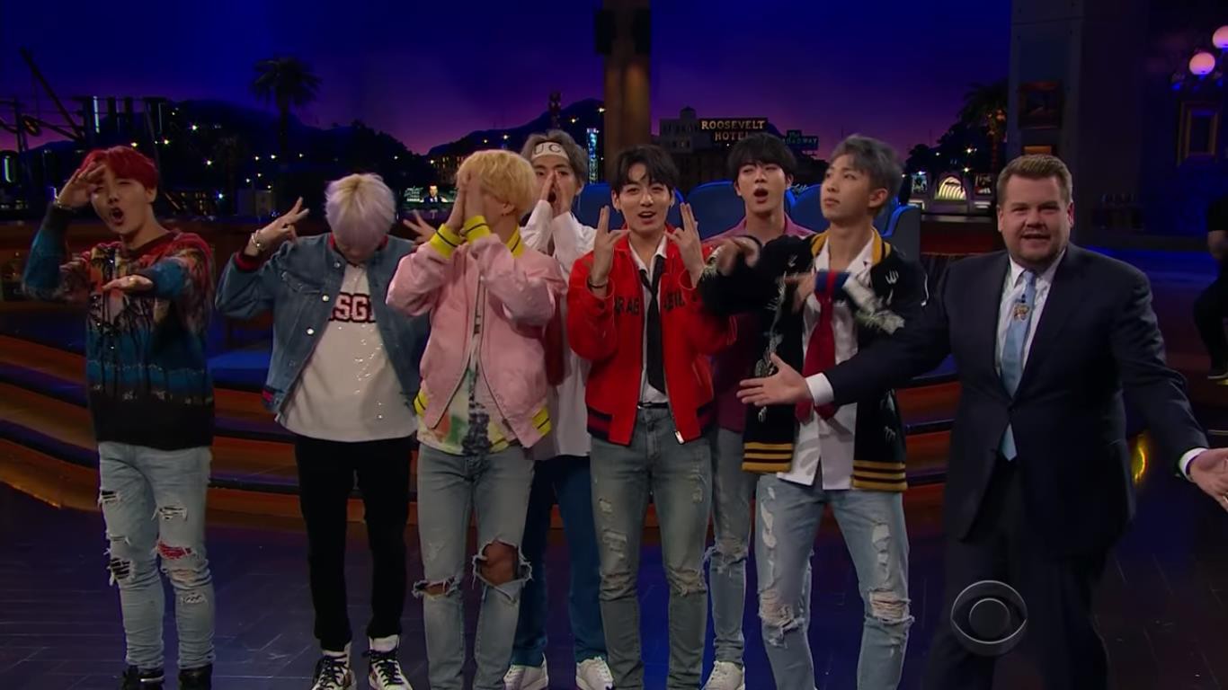 BTS lên TV Show Mỹ: Cực lanh và vô cùng đáng yêu! - Ảnh 1. BTS lên TV Show Mỹ: Cực lanh và vô cùng đáng yêu! - Ảnh 1.