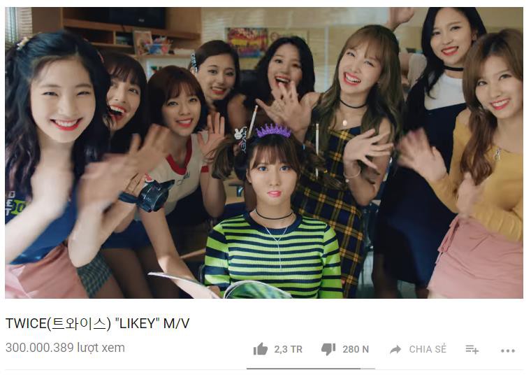 Hit năm ngoái của TWICE giờ chỉ chịu thua “DDU-DU DDU DU” của Black Pink ở mảng girlgroup trên YouTube - Ảnh 1. Hit năm ngoái của TWICE giờ chỉ chịu thua “DDU-DU DDU DU” của Black Pink ở mảng girlgroup trên YouTube - Ảnh 1.