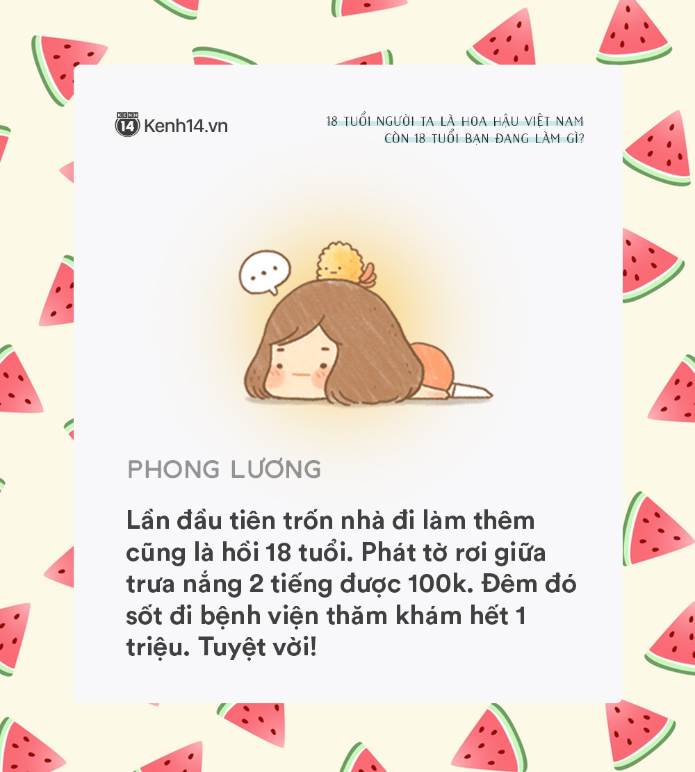 18 tuổi người ta đã là Hoa hậu Việt Nam, còn tuổi 18 của bạn thì sao? - Ảnh 9. 18 tuổi người ta đã là Hoa hậu Việt Nam, còn tuổi 18 của bạn thì sao? - Ảnh 9.