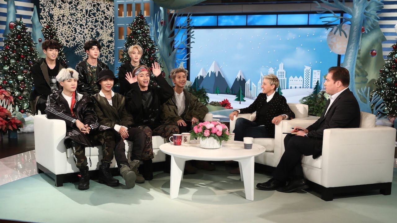 Bị hỏi về vấn đề nhạy cảm trên talk show đình đám ở Mỹ, và đây là phản ứng của BTS! - Ảnh 1. Bị hỏi về vấn đề nhạy cảm trên talk show đình đám ở Mỹ, và đây là phản ứng của BTS! - Ảnh 1.