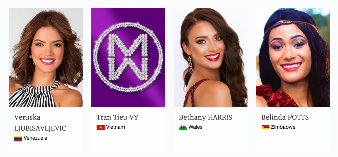 Chá» vÃ i ngÃ y sau ÄÄng quang, Tráº§n Tiá»u Vy chÃ­nh thá»©c xuáº¥t hiá»n trÃªn trang chá»§ cuá»c thi Miss World - áº¢nh 1.