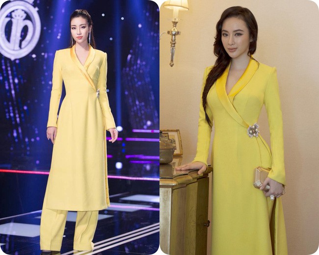 Nhẹ nh&agrave;ng, mong manh như HH Đỗ Mỹ Linh cũng c&oacute; tới 3 lần đụng độ v&aacute;y &aacute;o với người đẹp n&oacute;ng bỏng Angela Phương Trinh - Ảnh 15.
