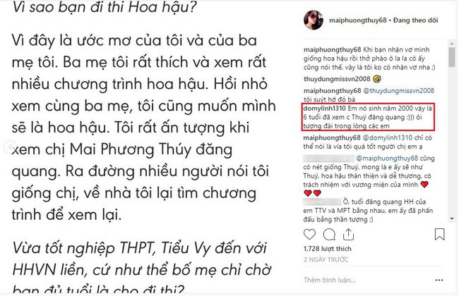 Cả Mai Phương Thúy và Trần Tiểu Vy đều tự nhận “giống nhau”, cùng so sánh xem có đúng như vậy hay không - Ảnh 2.