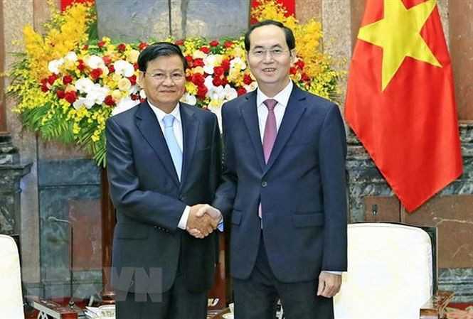 Lào công bố quốc tang Chủ tịch nước Trần Đại Quang trong 2 ngày - Ảnh 1. Lào công bố quốc tang Chủ tịch nước Trần Đại Quang trong 2 ngày - Ảnh 1.