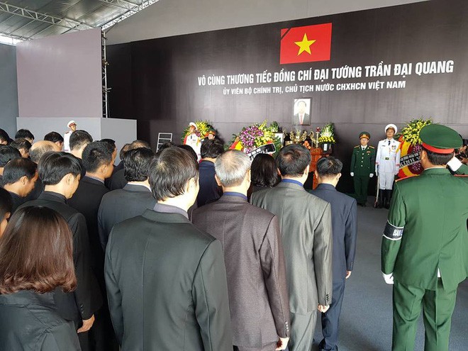 Quốc tang Chủ tịch nước Trần Đại Quang: Hình ảnh lễ viếng tại quê nhà - Ảnh 1.