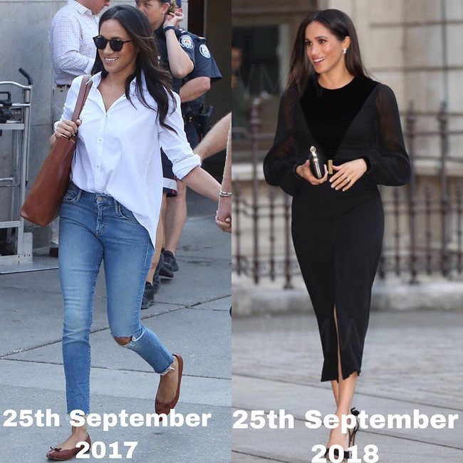 Chưa bao giờ Meghan Markle duyên dáng xinh đẹp đến thế, nhưng nhìn lại ngày này của một năm trước còn thấy bất ngờ hơn - Ảnh 9.