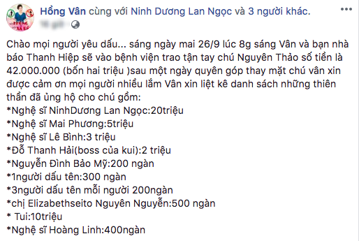 Đang điều trị ung thư giai đoạn cuối, nghệ sĩ Lê Bình và Mai Phương vẫn chung tay giúp đỡ đồng nghiệp  - Ảnh 1.