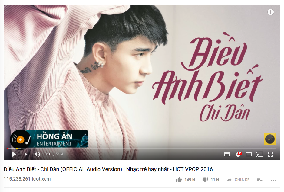 Chỉ là Lyric Video nhưng những sản phẩm này lại sở hữu từ vài chục đến trăm triệu views 2 Chỉ là Lyric Video nhưng những sản phẩm này lại sở hữu vài chục đến trăm triệu views mà nghệ sĩ nào cũng mơ ước - Ảnh 4.