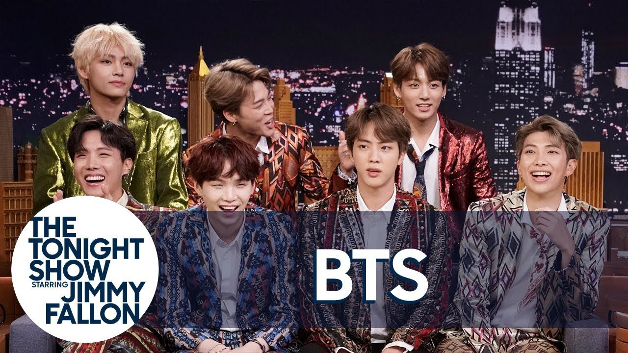 Xuất hiện trên talkshow đình đám của Mỹ, BTS được gọi là "Nhóm nhạc nam nổi tiếng nhất hành tinh" 1 Xuất hiện trên talkshow đình đám của Mỹ, BTS được gọi là Nhóm nhạc nam nổi tiếng nhất hành tinh - Ảnh 1.