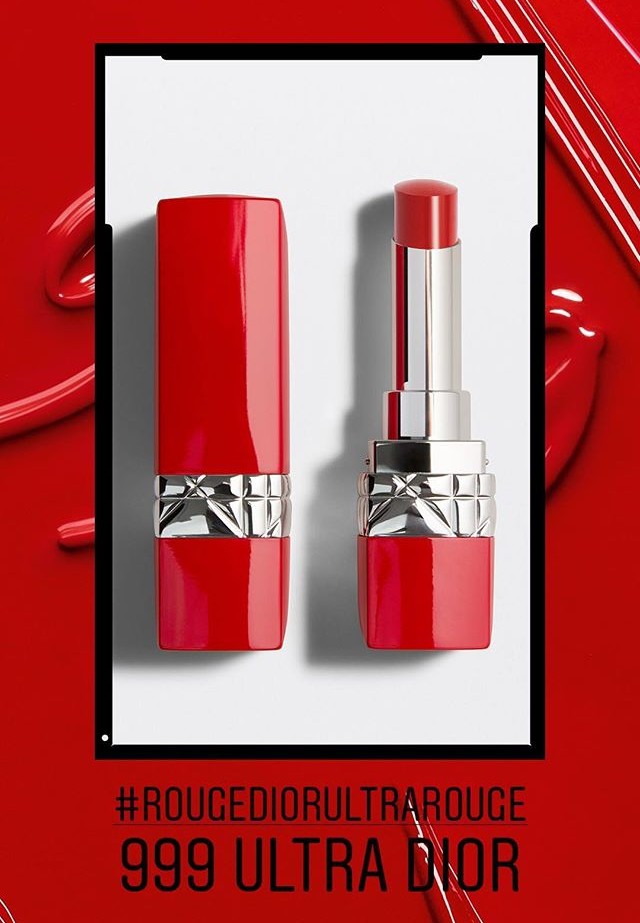 Review Son Dior Ultra Rouge 999 Ultra Dior Vỏ Đỏ Màu Ðỏ Tươi