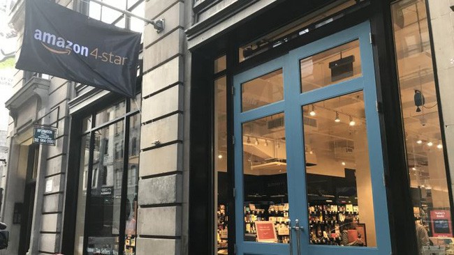 Cận cảnh cửa hiệu bán lẻ truyền thống Amazon vừa mở ở New York - Ảnh 1.