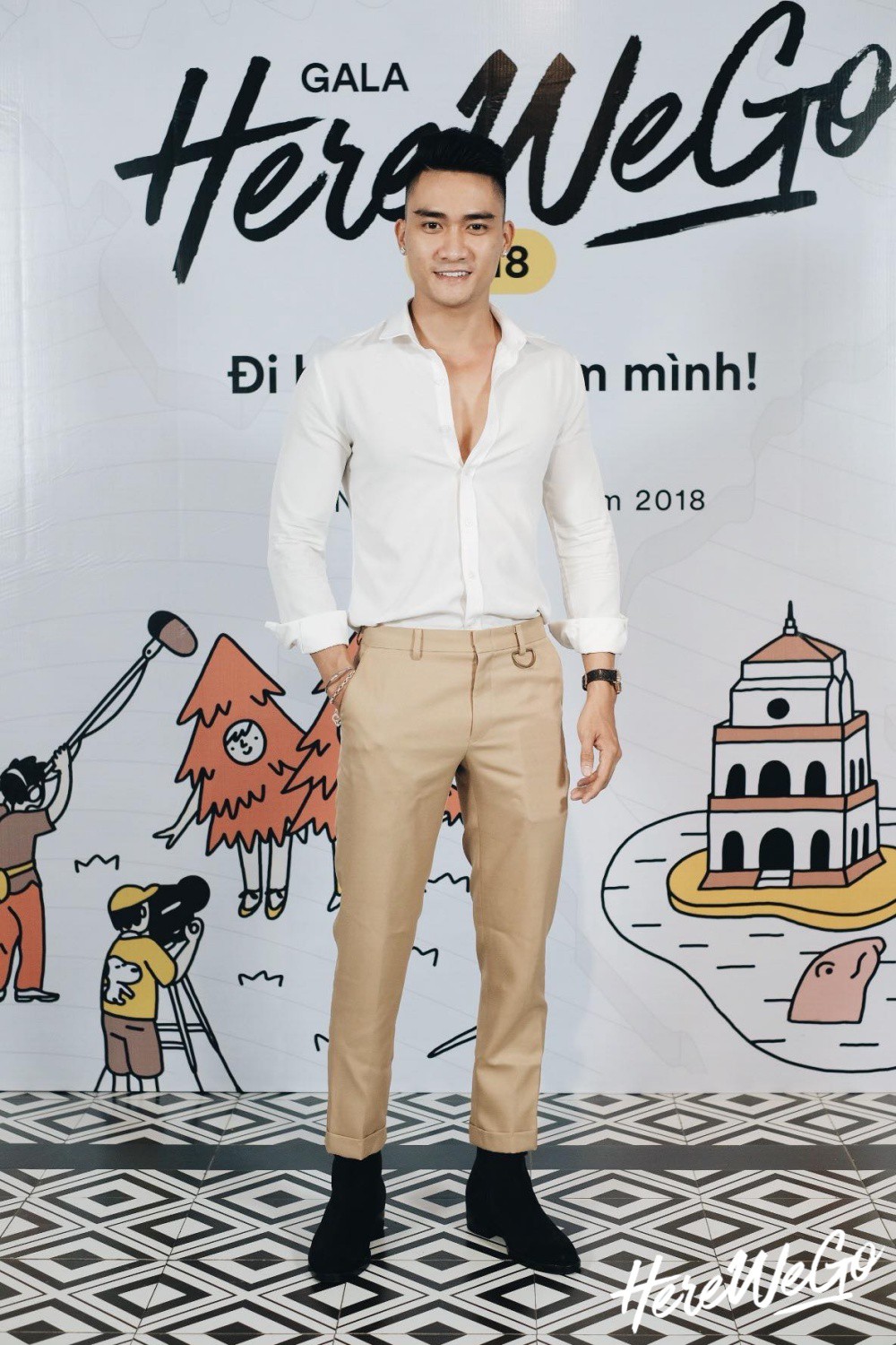 Hoa hậu Hương Giang, ca sĩ Quang Vinh cùng dàn KOL toàn trai xinh gái đẹp xuất hiện rạng rỡ tại Gala trao giải Here We Go 2018 - Ảnh 12. Hoa hậu Hương Giang, ca sĩ Quang Vinh cùng dàn KOL toàn trai xinh gái đẹp xuất hiện rạng rỡ tại Gala trao giải Here We Go 2018 - Ảnh 12.