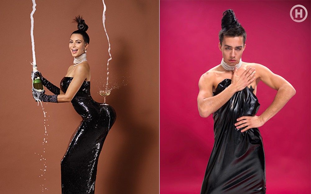 Kim Kardashian chắc sẽ khóc thét khi thấy phiên bản nam của mình "thảm họa" thế này! 1 Kim Kardashian chắc sẽ khóc thét khi thấy phiên bản nam của mình thảm họa thế này! - Ảnh 1.