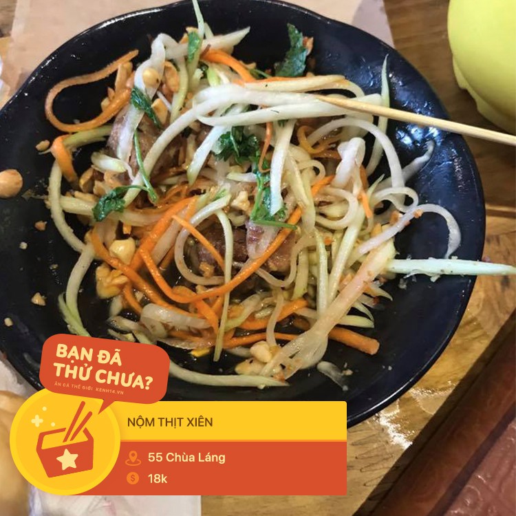 Tưởng là món ăn vui miệng, ai ngờ đâu thịt xiên lại nghiễm nhiên trở thành topping trong loạt món ngon xuất chúng ở Hà Nội 10 Tưởng là món ăn vui miệng, ai ngờ đâu thịt xiên lại nghiễm nhiên trở thành topping trong loạt món ngon xuất chúng ở Hà Nội - Ảnh 11.