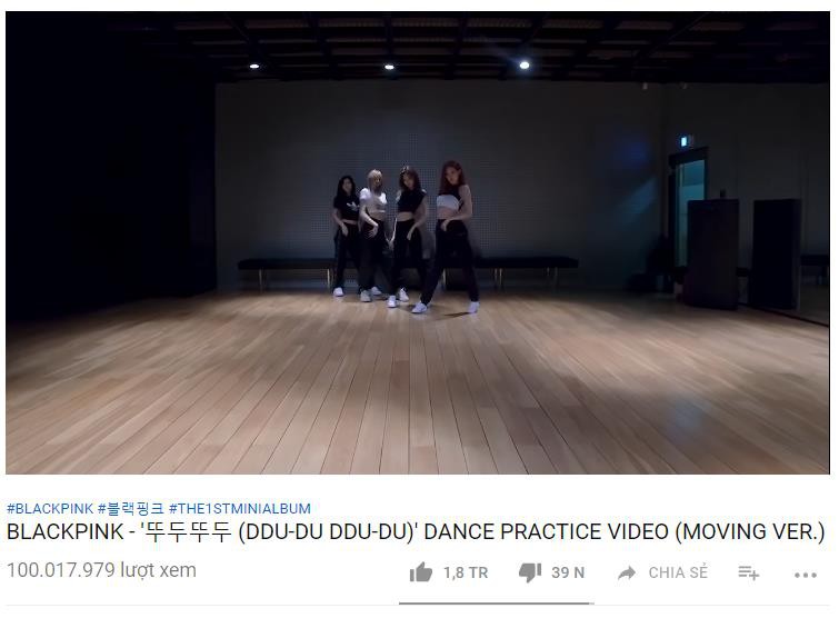 Sau MOMOLAND, Black Pink là idolgroup thứ 2 có video vũ đạo trăm triệu view - Ảnh 1. Sau MOMOLAND, Black Pink là idolgroup thứ 2 có video vũ đạo trăm triệu view - Ảnh 1.