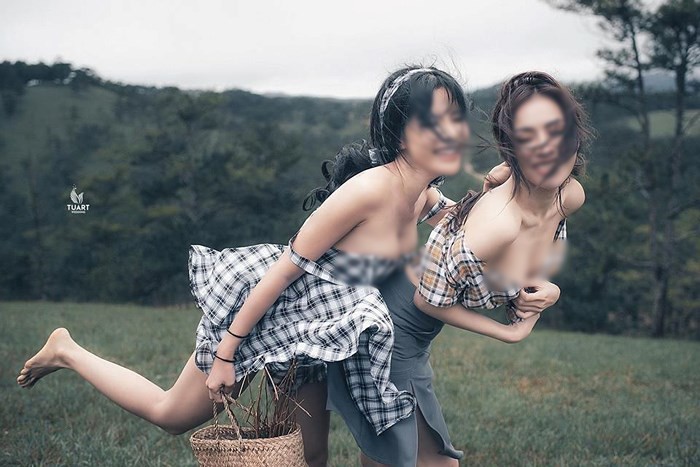 Á hậu bán dâm nghìn đô là người mẫu từng gây sốc với bộ ảnh Tuyệt tình cốc phản cảm ở Đà Lạt - Ảnh 2.