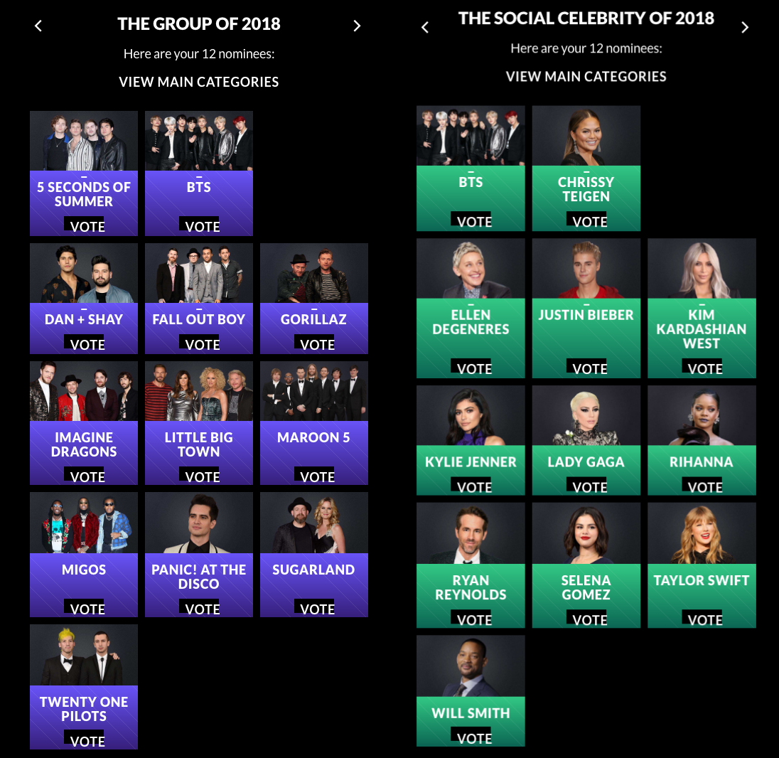 BTS lần đầu được đề cử giải thưởng lớn của Mỹ, đối đầu trực tiếp Taylor Swift - Justin Bieber - Ảnh 1.