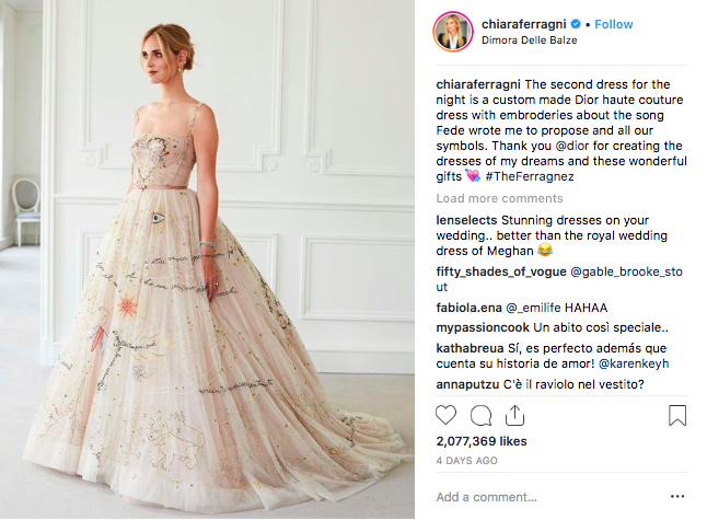 Vogue khẳng định: Đám cưới của Chiara Ferragni hot hơn cả đám cưới cổ tích của hoàng tử Harry và Meghan Markle! - Ảnh 5.