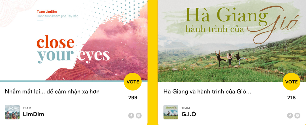 Chính thức mở cổng vote vòng 2 Here We Go: Giờ là lúc để bạn chọn ra chuyến đi đỉnh nhất của năm đấy! - Ảnh 1. Chính thức mở cổng vote vòng 2 Here We Go: Giờ là lúc để bạn chọn ra chuyến đi đỉnh nhất của năm đấy! - Ảnh 1.