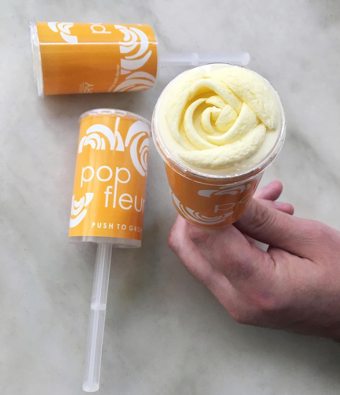 Cứ tưởng bông hoa, hóa ra đây lại là một que yogurt đang tạo nên trào lưu ở Mỹ - Ảnh 2. Cứ tưởng bông hoa, hóa ra đây lại là một que yogurt đang tạo nên trào lưu ở Mỹ - Ảnh 2.