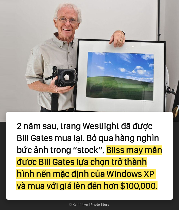 Câu chuyện trái ngang đằng sau 2 hình nền huyền thoại của Windows XP - Ảnh 7.