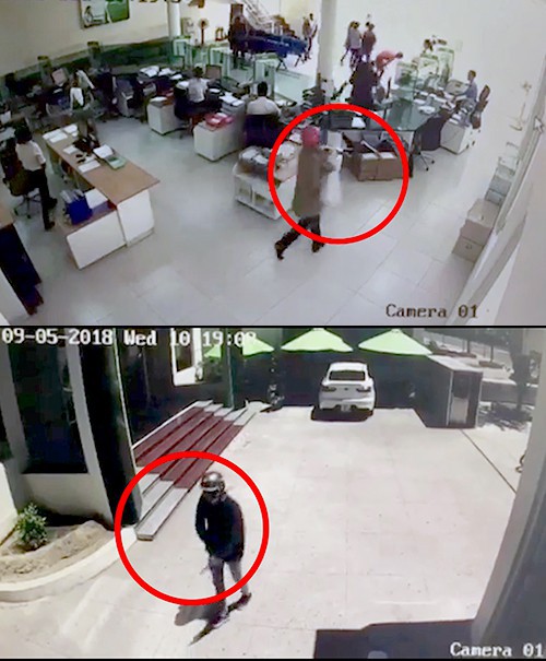  Bắt 2 nghi can dùng súng cướp ngân hàng ở Khánh Hòa - Ảnh 1.