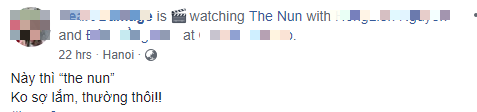 Vác tim đến rạp chờ chị ma Valak doạ, vậy mà khán giả Việt Nam ngỡ xem nhầm... phim hài The Nun - Ảnh 2.