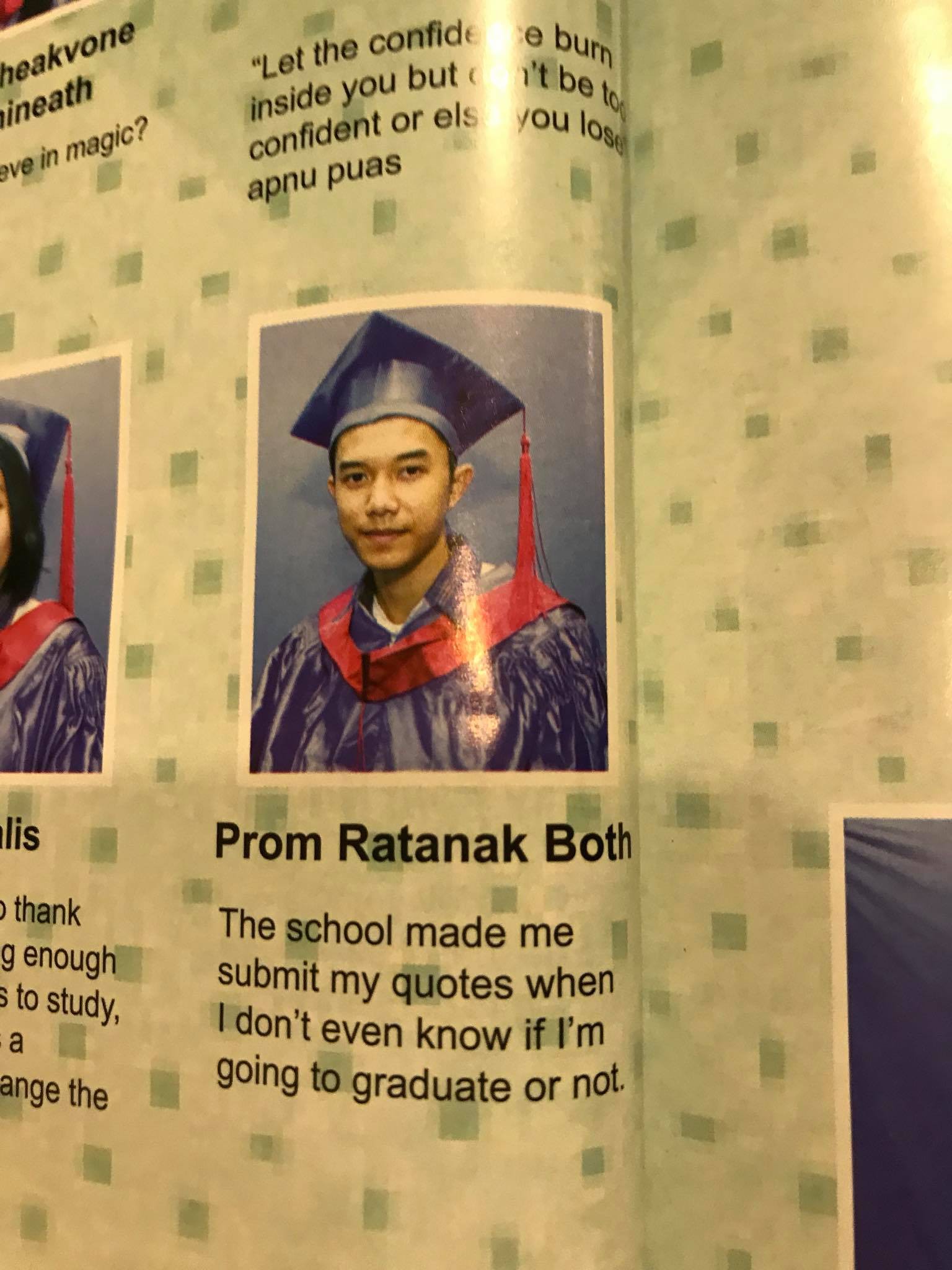 Cười gần chết với những câu trích dẫn chất hơn nước cất trong bộ ảnh kỷ yếu đang hot nhất MXH! - Ảnh 11.