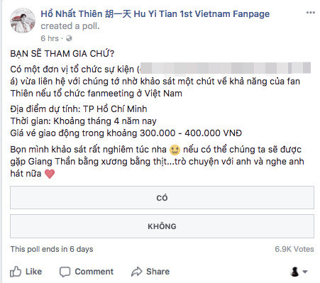 Rộ tin Giang Thần Hồ Nhất Thi&ecirc;n sẽ đến Việt Nam v&agrave;o th&aacute;ng 4, nhưng liệu ai sẵn l&ograve;ng mua v&eacute;? - Ảnh 1.
