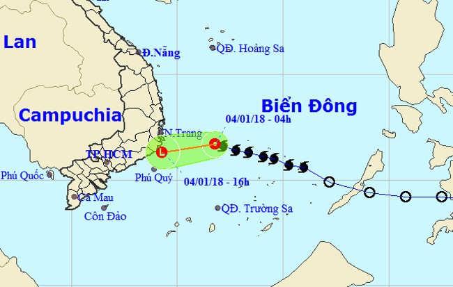 Bão Bolaven đã suy yếu thành áp thấp nhiệt đới - Ảnh 1.