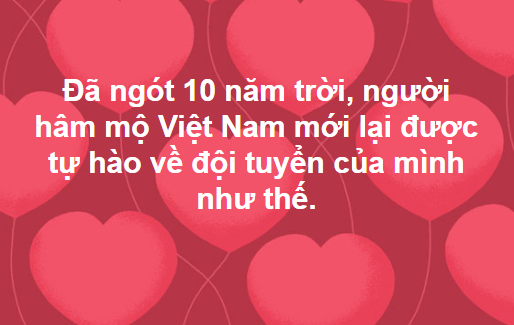 Dân mạng không ngớt lời chúc mừng chiến thắng lịch sử của U23 Việt Nam - Ảnh 11.