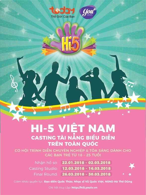 Hi5 phiên bản Việt tuyển chọn tài năng biểu diễn - Ảnh 1.