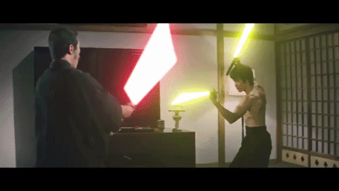 Xem video ghép Lý Tiểu Long múa côn nhị khúc Lightsaber ảo tung chảo hơn cả phim StarWars - Ảnh 3.