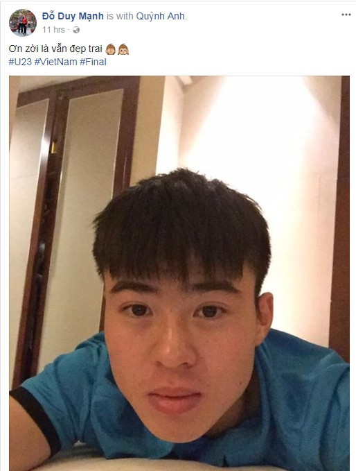 Các chàng trai U23 Việt Nam chia sẻ gì trên Facebook sau kỳ tích lịch sử? Các chàng trai U23 Việt Nam chia sẻ gì trên Facebook sau kỳ tích lịch sử?