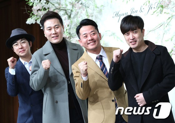 180105] Lee Kwang Soo at Ryu Hyun Jin's wedding ceremony