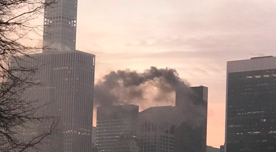 Tòa nhà Trump Tower xảy ra hỏa hoạn - Ảnh 2.