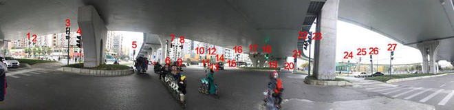 Trung Quốc: Người dân hoang mang vì ngã tư này có tới... 37 cột đèn giao thông - Ảnh 1.