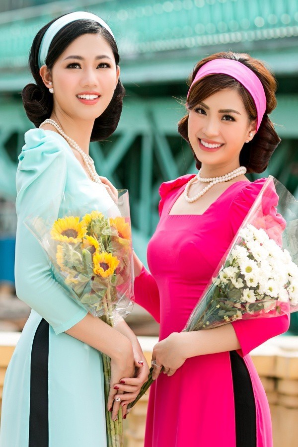 Gần Tết cũng là lúc loạt sao Việt khoe ảnh mặc áo dài xinh lung linh - Ảnh 17. Gần Tết cũng là lúc loạt sao Việt khoe ảnh mặc áo dài xinh lung linh - Ảnh 17.