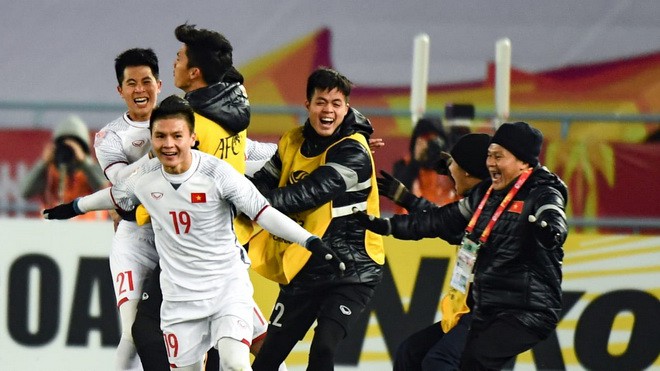 Quang Hải nói gì sau cú đúp giúp U23 Việt Nam tiến thẳng vào chung kết giải U23 châu Á? - Ảnh 1.