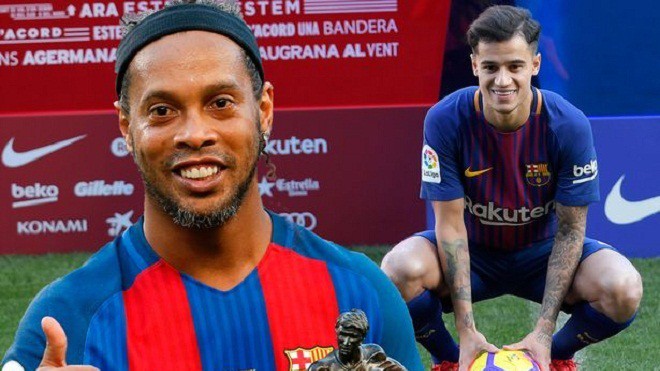 Ronaldinho tiên đoán Coutinho gia nhập Barca từ năm... 2015 - Ảnh 1.