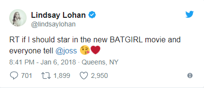 Mean Girl Lindsay Lohan muốn được hóa thân thành Batgirl - Ảnh 2.