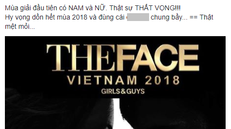 Fan la ó vì The Face Vietnam vừa đổi chủ đã phá format, cho nam nữ thi chung - Ảnh 3.