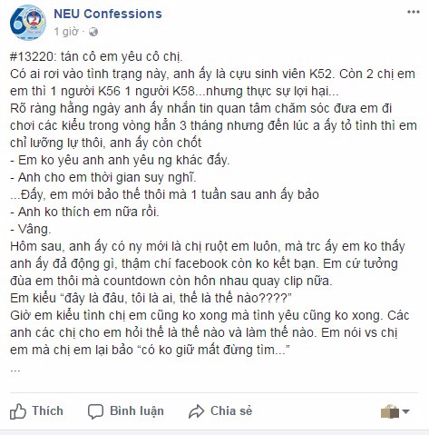 Thanh niên cưa em gái 3 tháng bất thành, chuyển sang tán chị 1 tuần đã đổ - Ảnh 1.