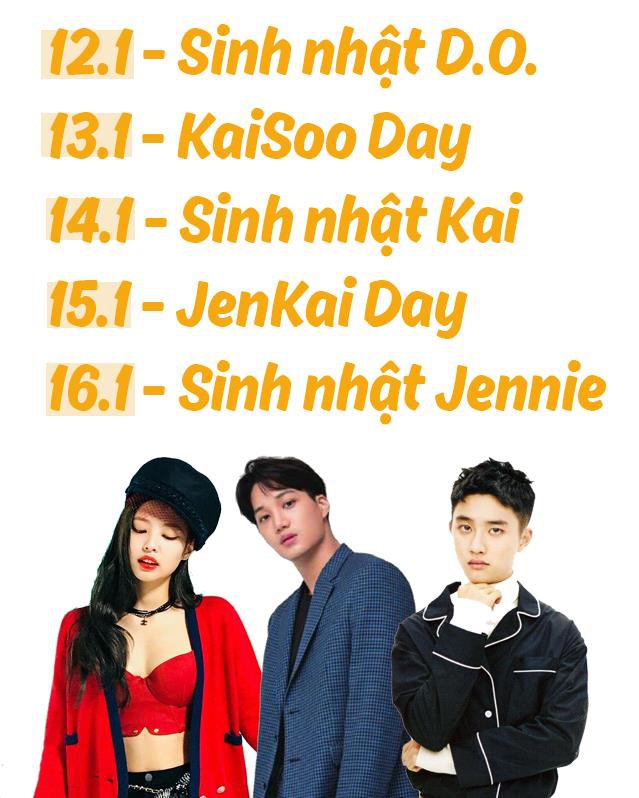 Điểm trùng hợp dở khóc dở cười của tam giác tình yêu Jennie, D.O. và Kai: Fan Kaisoo nhìn xong chỉ biết thở dài! - Ảnh 1.