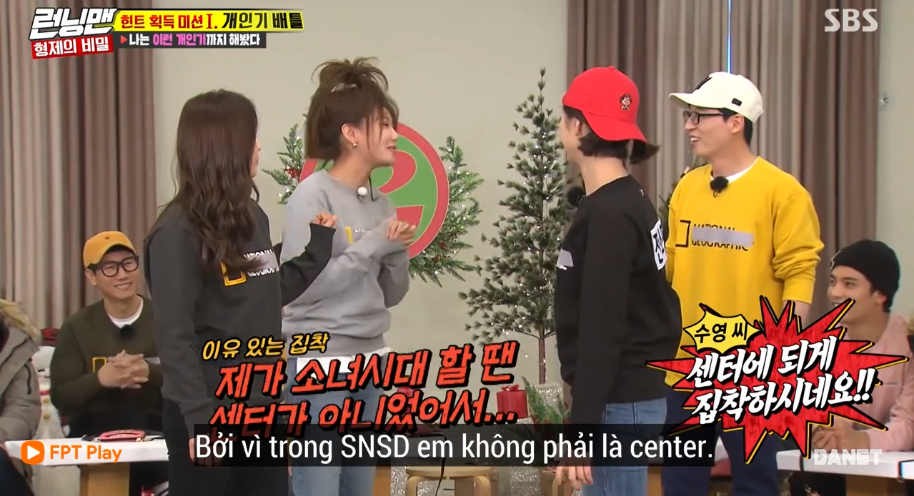 Fan bất ngờ réo tên Yoona khi thấy khát khao được làm center của Sooyoung trong Running Man - Ảnh 5. Fan bất ngờ réo tên Yoona khi thấy khát khao được làm center của Sooyoung trong Running Man - Ảnh 5.