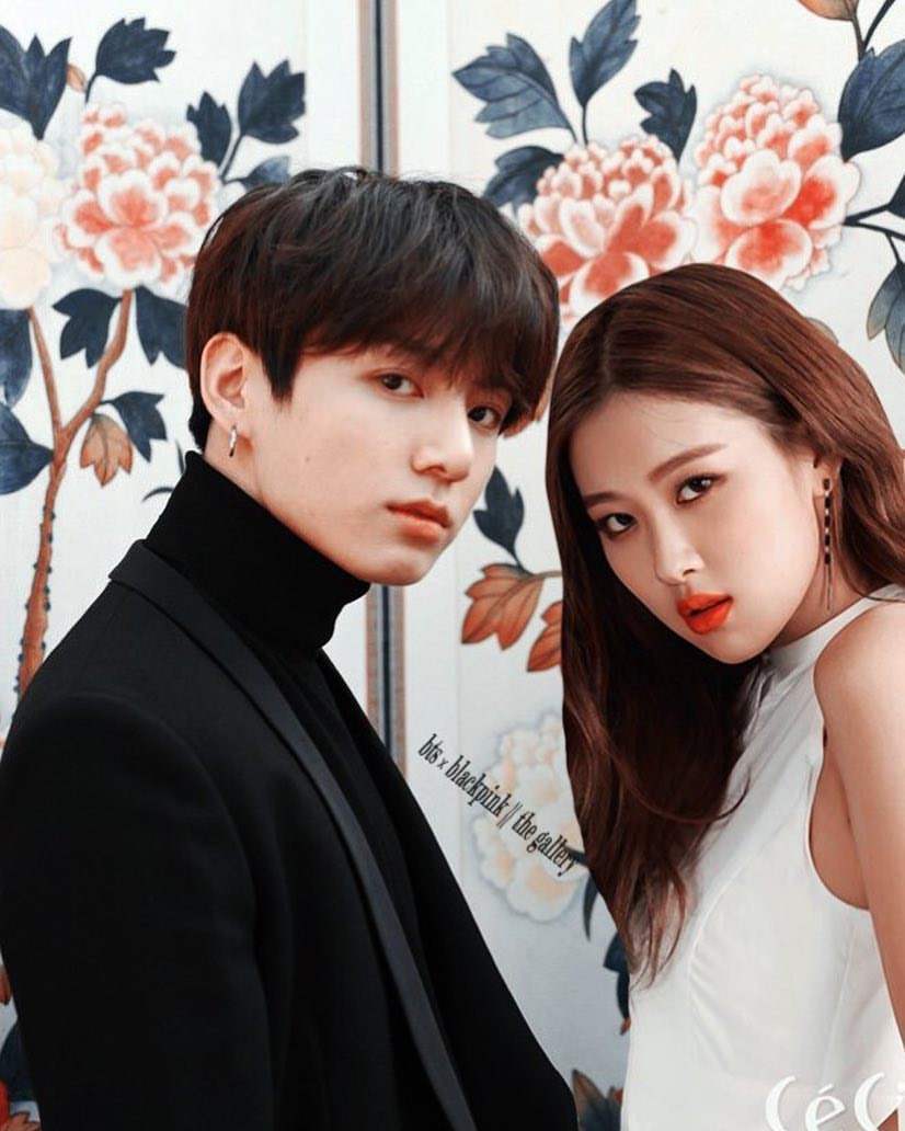 Jungkook And Rose Blackpink - Famous Person