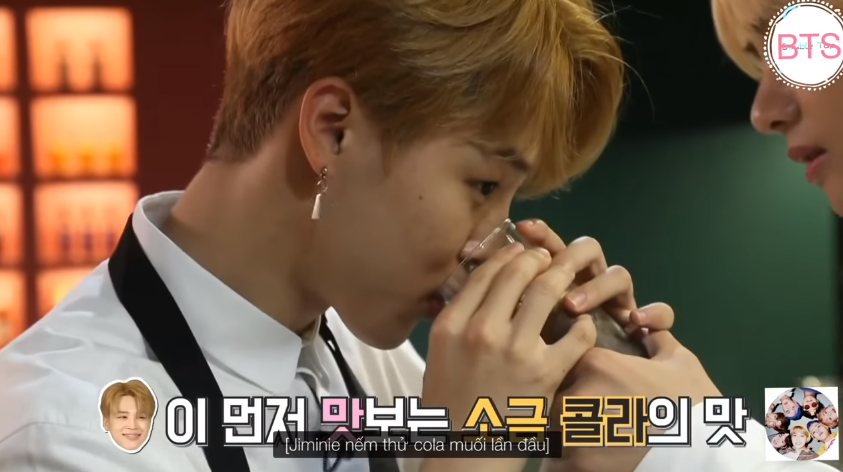 Bị phạt phải dọn dẹp, V & Jimin liền bày trò chơi khăm các thành viên BTS - Ảnh 6. Bị phạt phải dọn dẹp, V & Jimin liền bày trò chơi khăm các thành viên BTS - Ảnh 6.